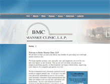 Tablet Screenshot of beelermanskeclinic.com